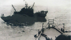 Tàu hải quân Trung Quốc tham gia tấn công Hoàng Sa tháng 1/1974.