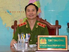 Thứ trưởng bộ Công an Phạm Quý Ngọ