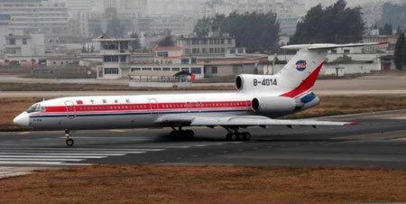 Một chiếc Tu-154 của Trung Quốc