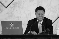 Lã Tân Hoa, phát ngôn viên chính thức, tham dự một họp báo tại Đại Lễ Đường Nhân Dân ở Bắc Kinh, ngày 2 tháng Ba, 2014