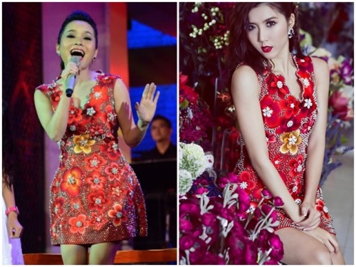 Mỹ nhân Việt và những vụ mặc chung váy ồn ào đầu năm Mỹ nhân Việt và những vụ mặc chung váy ồn ào đầu năm