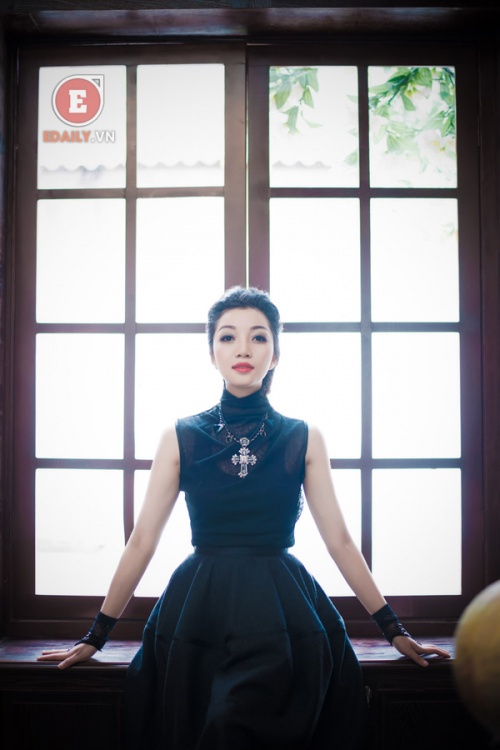 pham thu ha dep quy phai 13 Họa mi Phạm Thu Hà đẹp quý phái trong vườn Opera