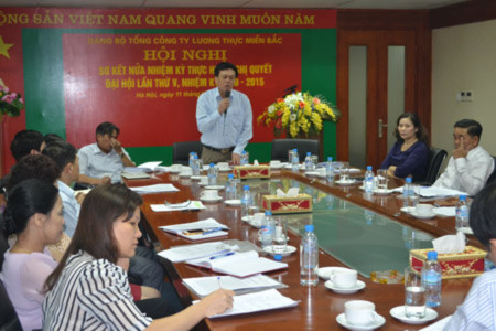 Đảng bộ Tổng Công ty Lương thực Miền Bắc bị yêu cầu nghiêm túc rút kinh nghiệm. Đảng bộ Tổng Công ty Lương thực Miền Bắc bị yêu cầu nghiêm túc rút kinh nghiệm.