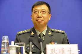 Người phát ngôn Bộ Quốc phòng Trung Quốc Cảnh Nhạn Sinh.