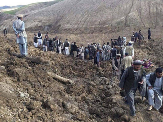Khoảng 2.000 người mất tích, 350 người thiệt mạng vì lở đất tại Afghanistan
