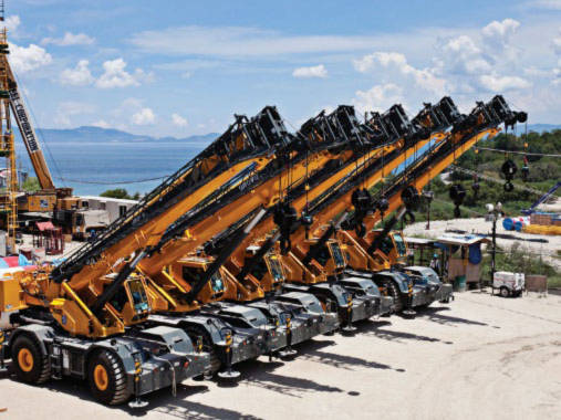 Tại công trường xây dựng nhà máy hoá dầu lớn nhất Philippines trị giá 800 triệu USD do EEI đảm nhận. Ảnh: TL Tại công trường xây dựng nhà máy hoá dầu lớn nhất Philippines trị giá 800 triệu USD do EEI đảm nhận. Ảnh: TL