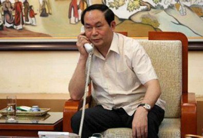 Ông Trần Đại Quang đề nghị phía Trung Quốc 'rút ngay' giàn khoan HD-981 ra khỏi Hoàng Sa.