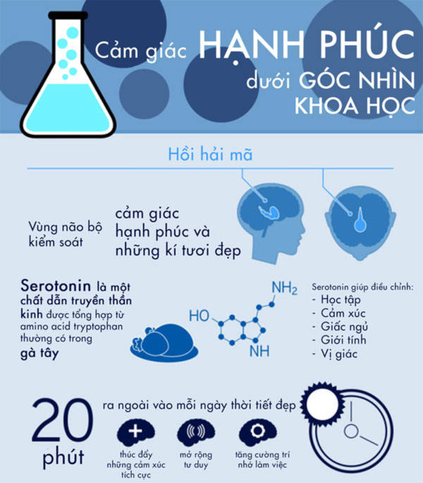 Cảm giác hạnh phúc dưới góc nhìn khoa học