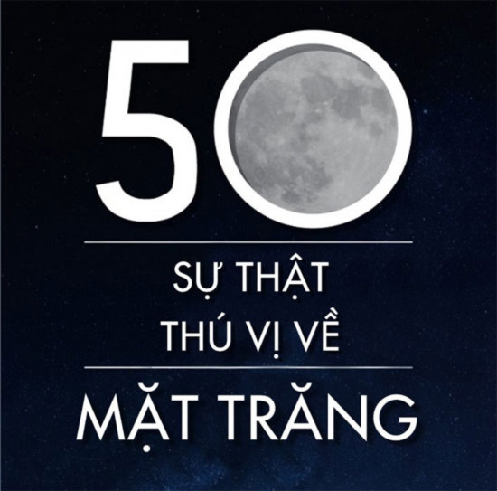 50 sự thật thú vị về mặt trăng