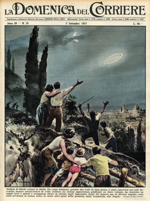 BBC: UFO xuất hiện làm gián đoạn trận World Cup 1954 World Cup 1954, UFO, tóc thiên thần, Florence, Bài chọn lọc,