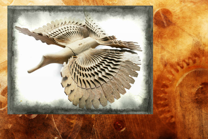 Ảnh một con chim gỗ. (Shutterstock*, hiệu ứng phụ trợ bởi Đại Kỷ Nguyên)