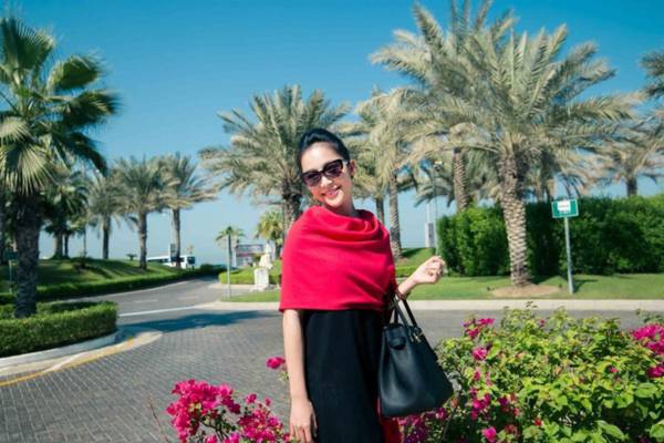 Dàn sao Việt đội nắng dạo chơi thành phố siêu sang Dubai 5 Dàn sao Việt đội nắng dạo chơi thành phố siêu sang Dubai 5
