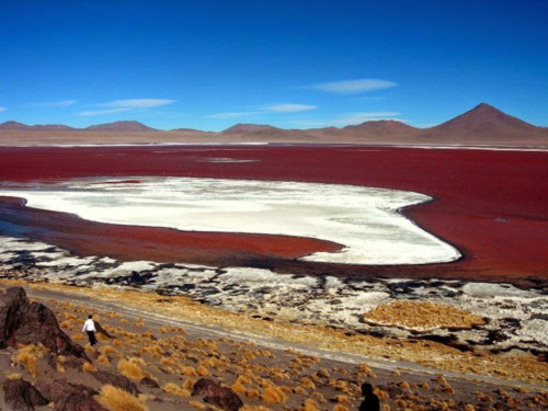 Ấn tượng hồ nước đỏ có một không hai thế giới - 7