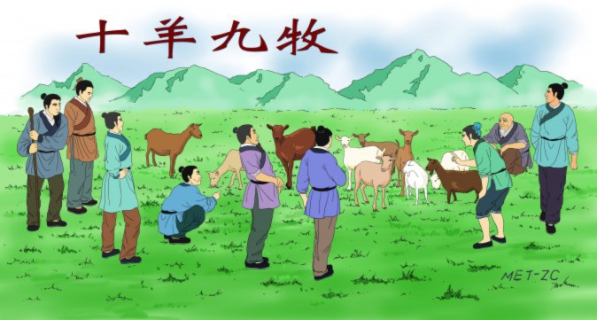 Học cách quản lý của người xưa qua chuyện những con dê trí tuệ người xưa, nghệ thuật quản lý, con dê,