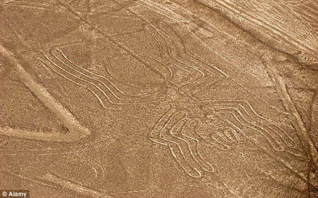 Những hình vẽ kỳ lạ trên vùng sa mạc