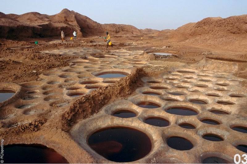 Cánh đồng muối đất sét “độc nhất vô nhị” ở sa mạc Sahara - 5