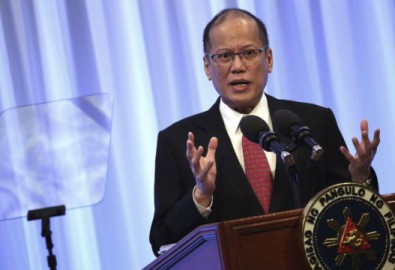 Tổng thống Philippines Benigno Aquino phát biểu tại phiên họp đặc biệt của Hội nghị quốc tế về "Tương lai của châu Á" tại Tokyo, ngày 3/6/2015.