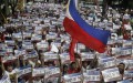 Người dân philippines biểu tình phản đổi Trung Quốc. Ảnh infornet