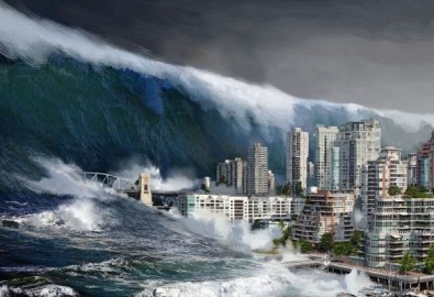 Siêu động đất, hay còn gọi là Mega-quake, khi xảy ra sẽ tạo thành một cơn sóng thần vô cùng lớn có thể quét sạch một vùng rộng lớn dọc theo bờ biển tây bắc Thái Bình Dương, chạy dài từ Vancouver của Canada, qua tiểu bang Washington của Mỹ, rồi dọc theo bờ biển xuống đến San Francisco và các vùng phụ cận. (Ảnh Youtube)