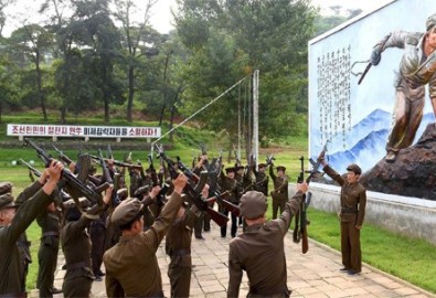 Lính Triều Tiên - Ảnh: KCNA