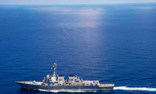 Mỹ cho biết sẽ tiếp tục các hoạt động tuần tra ở Biển Đông. Ảnh: US Navy