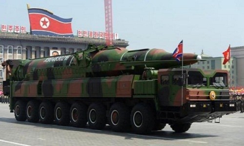 Triều Tiên sở hữu công nghệ tên lửa đạn đạo và tên lửa mang vệ tinh. Ảnh: KCNA