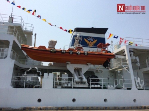 Tàu huấn luyện trên biển của Hàn Quốc ghé thăm Đà Nẵng - Ảnh 3