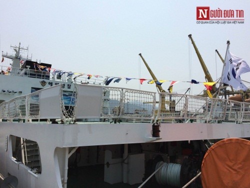 Tàu huấn luyện trên biển của Hàn Quốc ghé thăm Đà Nẵng - Ảnh 4