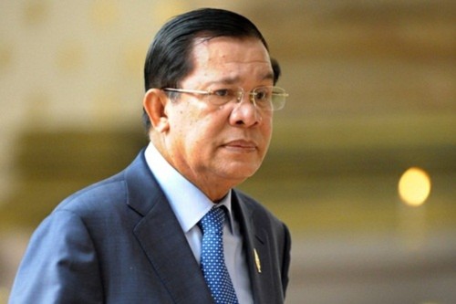 Thủ tướng Campuchi Hun Sen. Ảnh: AFP