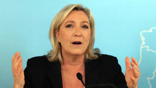  Bà Marine Le Pen, lãnh đạo Đảng Mặt trận Dân tộc Pháp. Ảnh: AP 