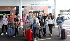 Khách du lịch Trung Quốc đến Nha Trang - Khánh Hòa ngày càng tăng. Ảnh Trang thông tin điện tử Báo Khánh Hòa