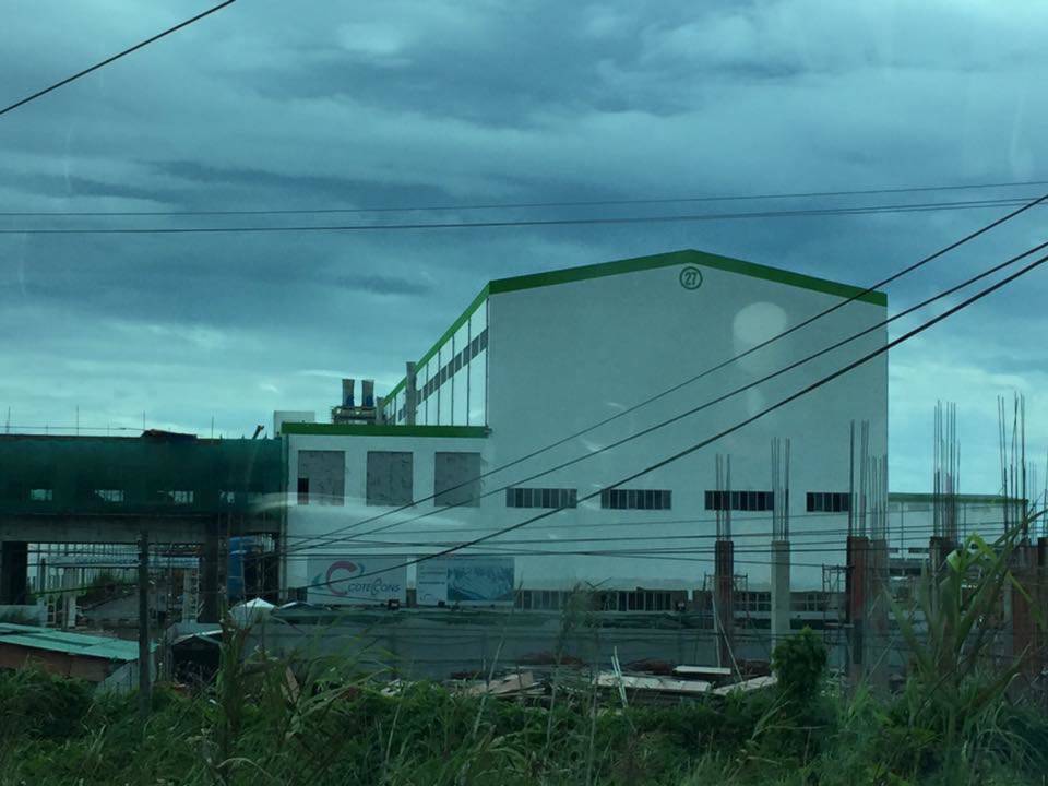 Nhà máy giấy (bột giấy) của Công ty giấy Lee & Man Việt Nam