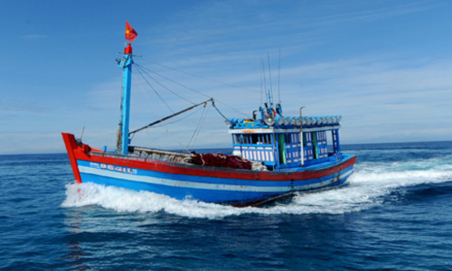 Một tàu cá của Việt Nam. Ảnh: Trí Tín.