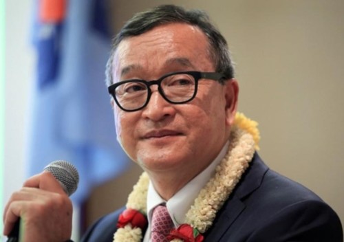 Ông Sam Rainsy. Ảnh: Reuters.