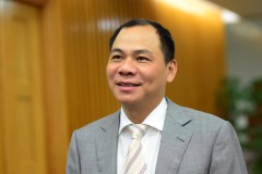 Tỷ phú Phạm Nhật Vượng được thống kê là người giàu nhất Việt Nam (tính theo tài sản nổi). Ảnh internet