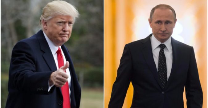 Tổng thống Donald Trump và Tổng thống Vladimir Putin (Ảnh Getty)