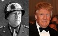 Trump (bên phải) và Patton (trái) rất giống nhau. (Ảnh: Epoch Times)