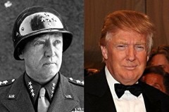 Trump (bên phải) và Patton (trái) rất giống nhau. (Ảnh: Epoch Times)