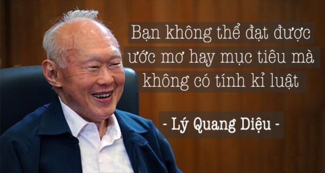 Lý Quang Diệu, cách dạy con, 