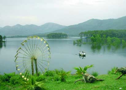 Hồ Yên Trung – Yên Tử. Ảnh baoquangninh.com.vn