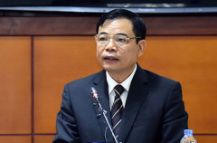 Bộ trưởng Bộ Nông nghiệp và phát triển nông thôn Nguyễn Xuân Cường. Ảnh nld.com.vn