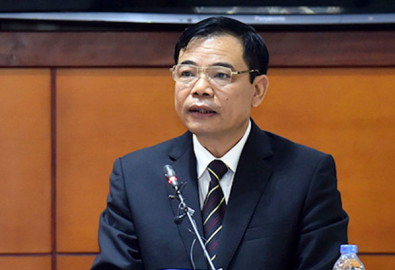 Bộ trưởng Bộ Nông nghiệp và phát triển nông thôn Nguyễn Xuân Cường. Ảnh nld.com.vn