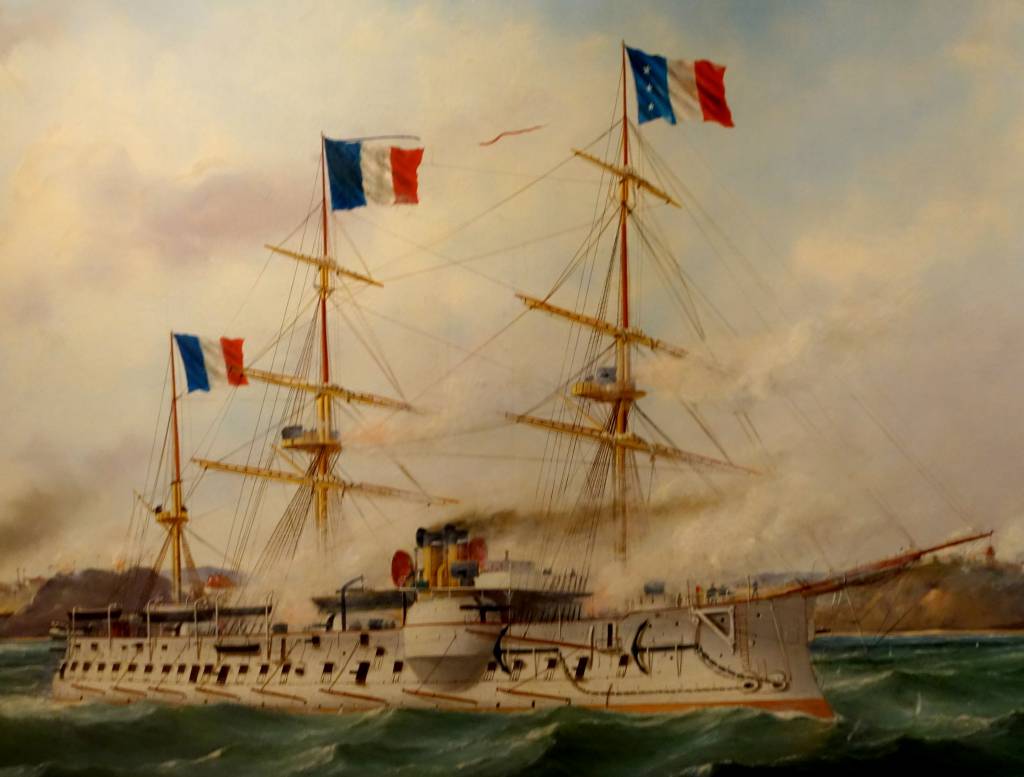 chiến hạm quân Pháp 1858