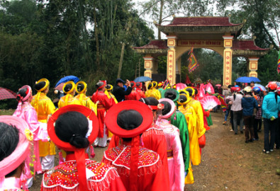 Lễ hội ở đền Đại Kại tưởng nhớ người phụ nữ có công lớn với vùng đất của Chúa Bầu.