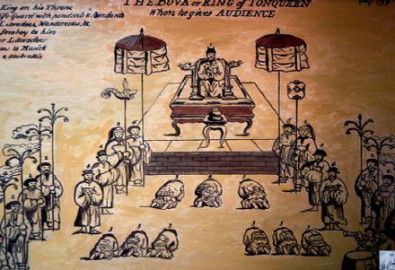 Triều đình thời Lê Trung Hưng. (Ảnh từ wikipedia)