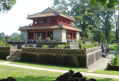 Lăng vua Minh Mạng. (Ảnh từ Wikipedia)