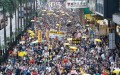 Người dân Hồng Kông xuống đường phản đối dự luật dẫn độ đào phạm sang Trung Quốc (Ảnh: Epoch Times)