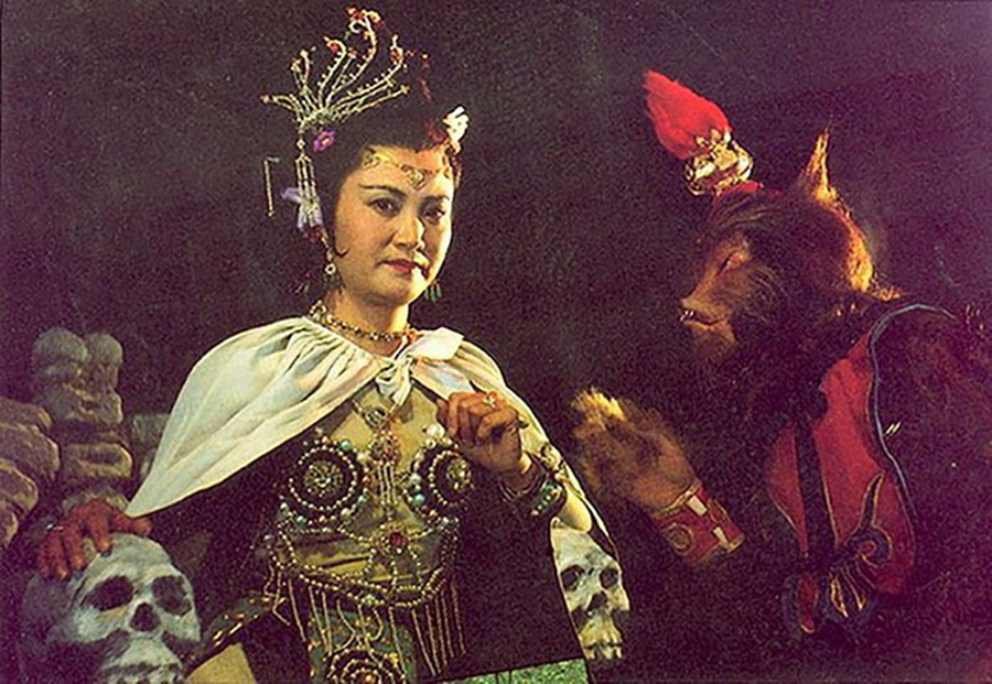 Trong trận “Ba lần đánh Bạch Cốt Tinh”, Tôn Ngộ Không trách Sa Ngộ Tịnh “vì sao không cầu tha thứ cho ta”, Sa Ngộ Tịnh chỉ nói một câu sáu chữ: “Quân tử không nhắc chuyện cũ.” (Ảnh: Pinterest)