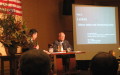 Inamori Kazuo trong buổi hội thảo chia sẻ ở California, Mỹ. (Ảnh từ wikipedia.org CC BY 2.0