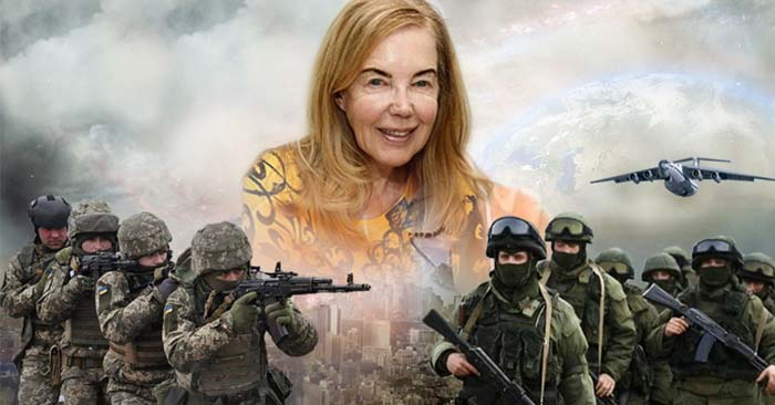 Nữ tiên tri dự đoán trước về chiến tranh Nga-Ukraine, (Ảnh do ntdvn tổng hợp từ nhiều ảnh)